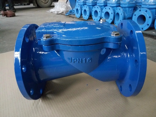 Задерживающий клапан места DN50-DN600 GGG50 резиновый