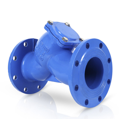 DIN/BS DN100 Pn10 Pn16 Вязкая литая железа DIN3202 F1 Flanged Y Strainer